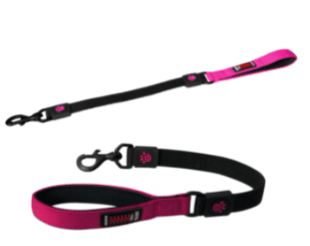 Doco 22'' Shock Absorbing Bungee Leash-Pink