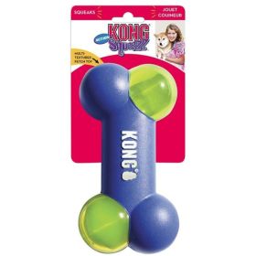 KONG Squeezz Action Bone Blue