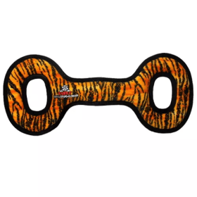 Tuffy Mega Tug Oval (Color: Orange & Black, size: mega)