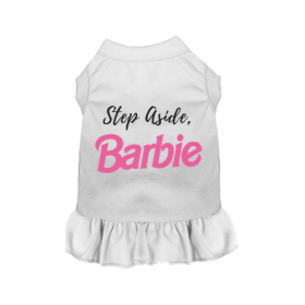 Step Aside, Barbie (Color: White, size: X Small)