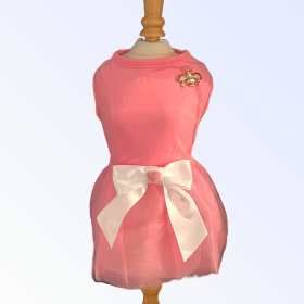 Bee Mine Valentine Dog Dress (size: X Small)