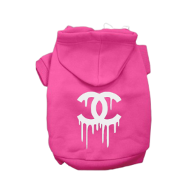 CC Drip Hoodie (Color: Pink, size: X Small)