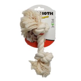 Flossy Chews Rope Bone (Option: White  Small (9" Long))