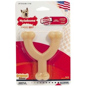 Nylabone Dura Chew Wishbone - Original Flavor (Option: Regular)