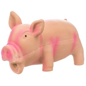 Rascals Latex Grunting Pig Dog Toy (Option: Pink)