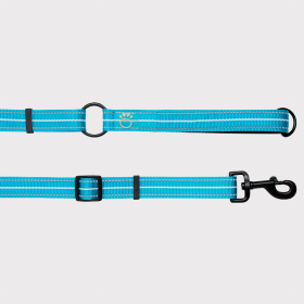 GF Pet Reflective Leash - EEZY-9 (Color: Neon Blue, size: XS/Small)