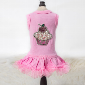 Lil Miss Cupcake (Color: Pink, size: XXS)