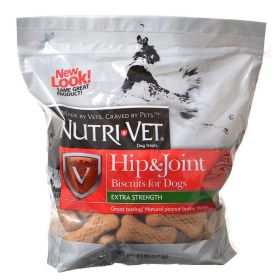 Nutri Vet Hip & Joint Biscuits for Dogs (Option: Vet Hip & Joint Biscuits for Dogs  Extra Strength  6 lbs)