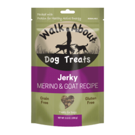 Walk About Dog Jerky (Color: Lamb & Goat)