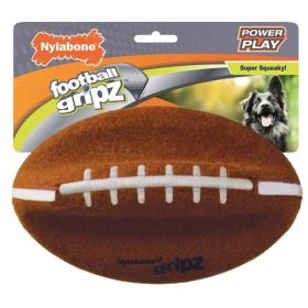 Nylabone Power Play Football Dog Toy (Option: Large 8.5")